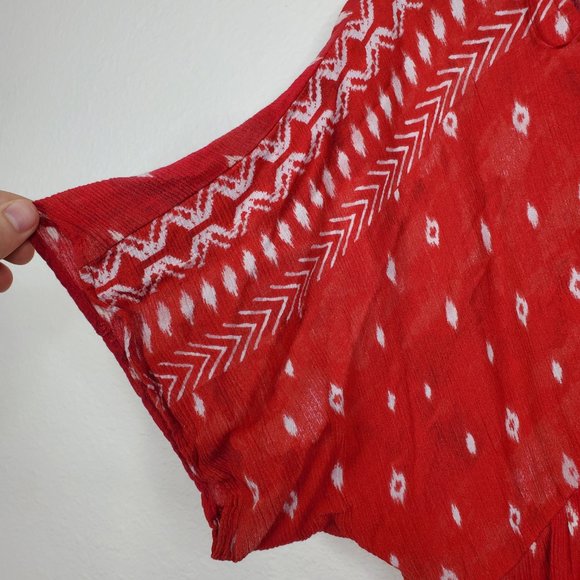 Knox Rose Red Midi Dress - Picture 4 of 11